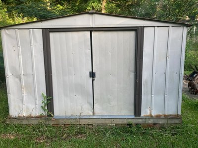 Small 5×5 Shed in Gardendale, Alabama