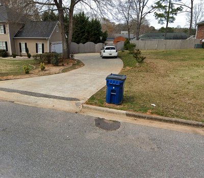 Small 10×20 Driveway in Oxford, Alabama