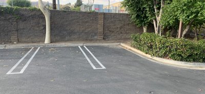 20 x 20 Parking Lot in Brea, California