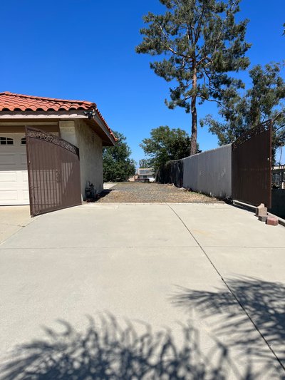 40 x 12 Unpaved Lot in Rancho Cucamonga, California