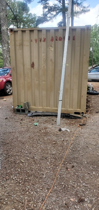 Small 10×10 Shipping Container in Morris, Alabama