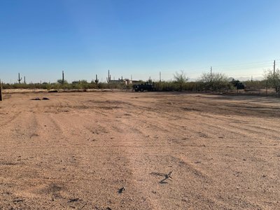 Small 10×25 Unpaved Lot in Tucson, Arizona