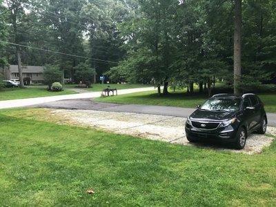 18 x 10 Driveway in Gambrills, Maryland