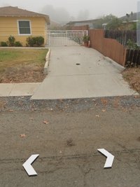 26 x 10 Driveway in Lemon Grove, California