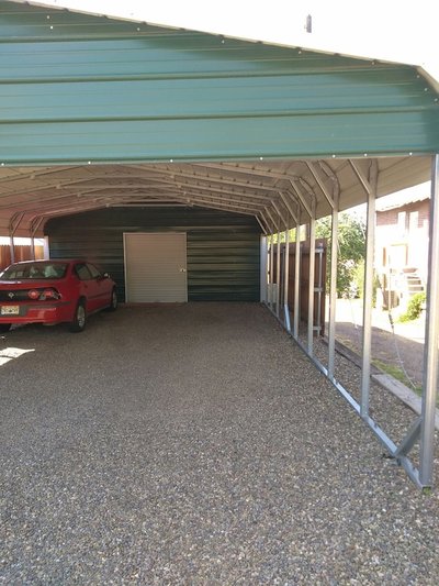 60 x 10 Carport in Trinidad, Colorado