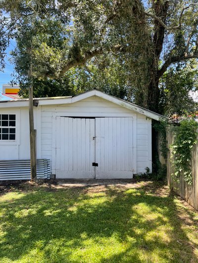 Small 10×15 Shed in Pensacola, Florida