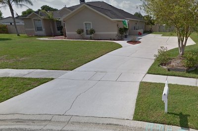 20 x 10 Driveway in Riverview, Florida