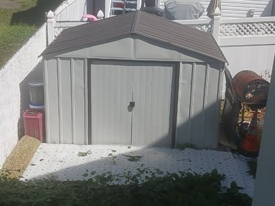 5 x 10 Shed in Staten Island, New York