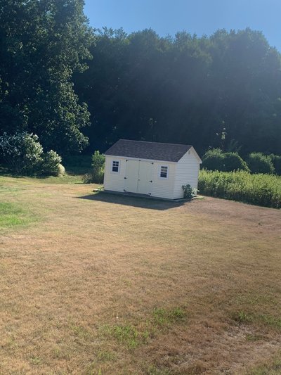 Small 10×10 Shed in Storrs Mansfield, Connecticut