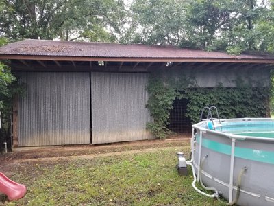 20 x 30 Shed in Hattiesburg, Mississippi