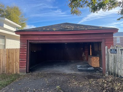Small 20×20 Garage in Memphis, Tennessee