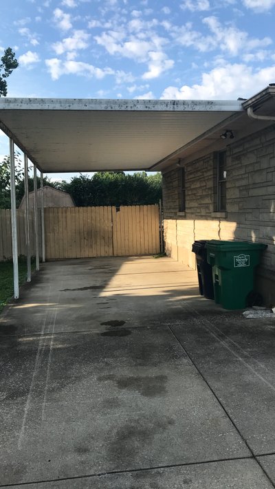 Small 10×20 Carport in Shively, Kentucky