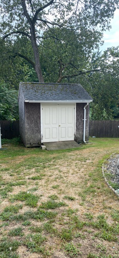 20 x 20 Shed in Chicopee, Massachusetts