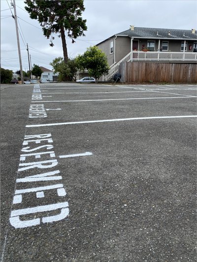 20 x 10 Parking Lot in Eureka, California