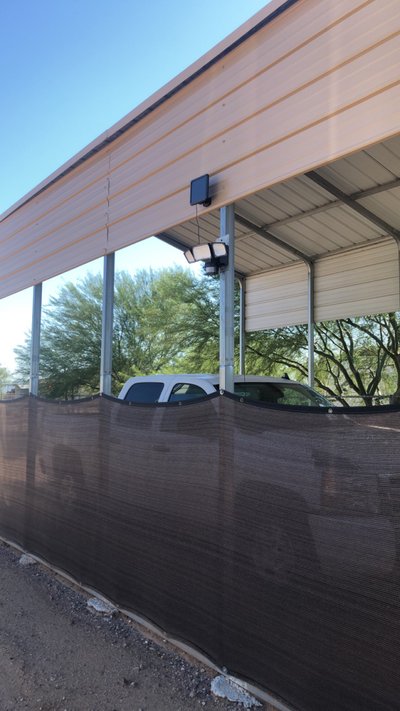Medium 10×30 Carport in Wittmann, Arizona