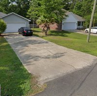 20 x 10 Driveway in Gautier, Mississippi