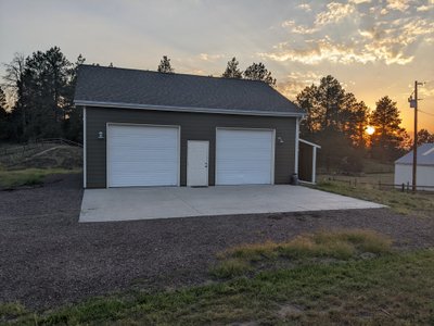 Medium 10×25 Garage in Franktown, Colorado