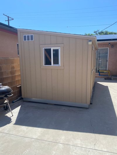 8 x 8 Shed in Carson, California
