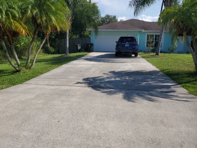 66 x 8 Driveway in Port St. Lucie, Florida