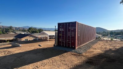40 x 8 Shipping Container in Riverside, California