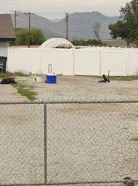 40 x 10 Unpaved Lot in Romoland, California