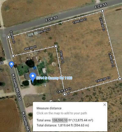 1000 x 1000 Unpaved Lot in Midland, Texas near [object Object]