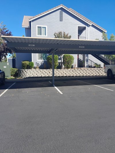 20 x 10 Carport in Rocklin, California