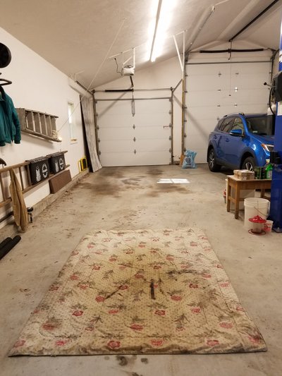 Small 10×15 Garage in Ayer, Massachusetts