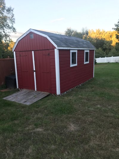 14 x 5 Shed in Stratham, New Hampshire
