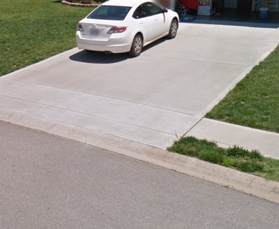 20 x 10 Driveway in Clarksville, Tennessee