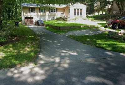 Small 10×20 Driveway in Ledyard, Connecticut