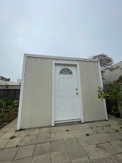 10 x 10 Shed in SF, California