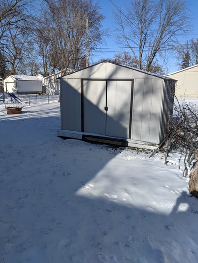 7 x 10 Shed in Claremont, Minnesota