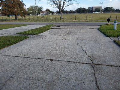 20×20 Driveway in New Orleans, Louisiana