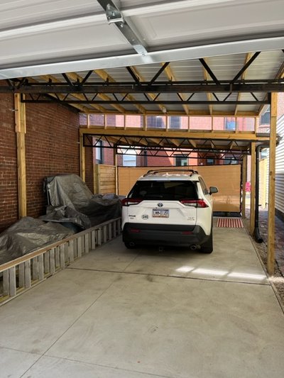 Large 15×40 Carport in Pittsburgh, Pennsylvania