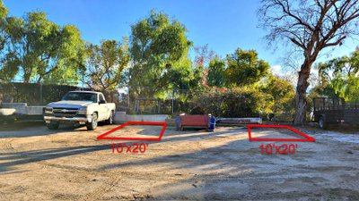 20 x 10 Unpaved Lot in Norco, California