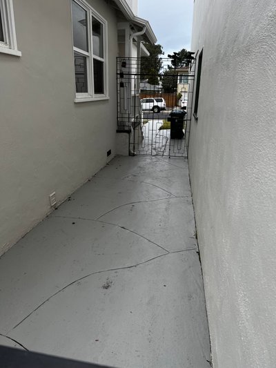 25 x 25 Driveway in Daly City, California