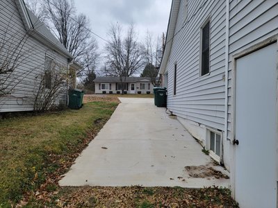10 x 30 Driveway in Webster Groves, Missouri