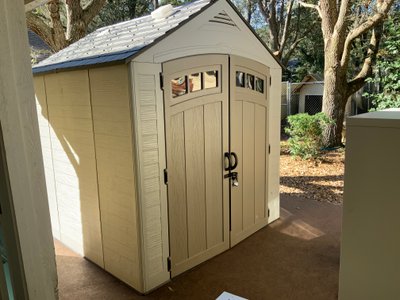 7 x 7 Shed in Gainesville, Florida