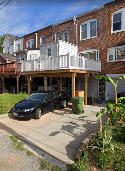Small 10×20 Driveway in Baltimore, Maryland