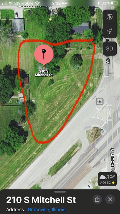25 x 15 Unpaved Lot in Braceville, Illinois near [object Object]