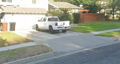 25 x 10 Driveway in Fullerton, California near [object Object]