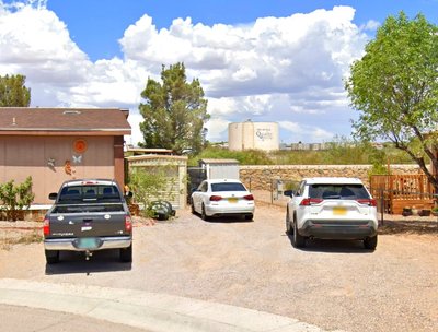 50 x 10 Driveway in Las Cruces, New Mexico