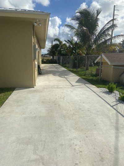 20 x 10 Driveway in Homestead, Florida