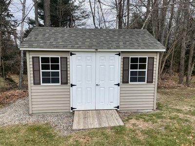 10 x 20 Shed in Wilbraham, Massachusetts