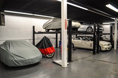 Small 10×20 Garage in Randolph, Massachusetts