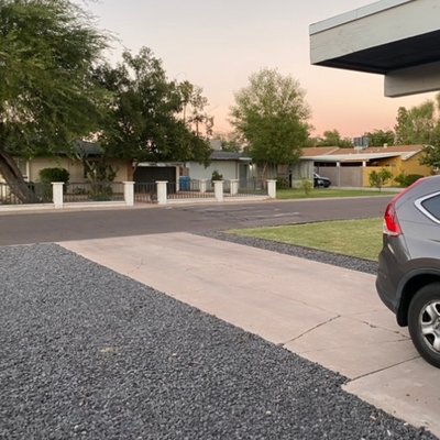 10 x 30 Driveway in Phoenix, Arizona