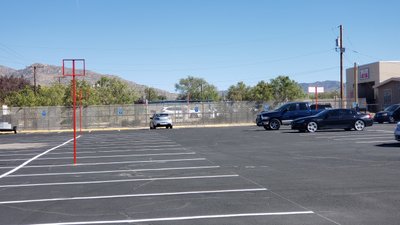 Small 10×20 Parking Lot in Albuquerque, New Mexico