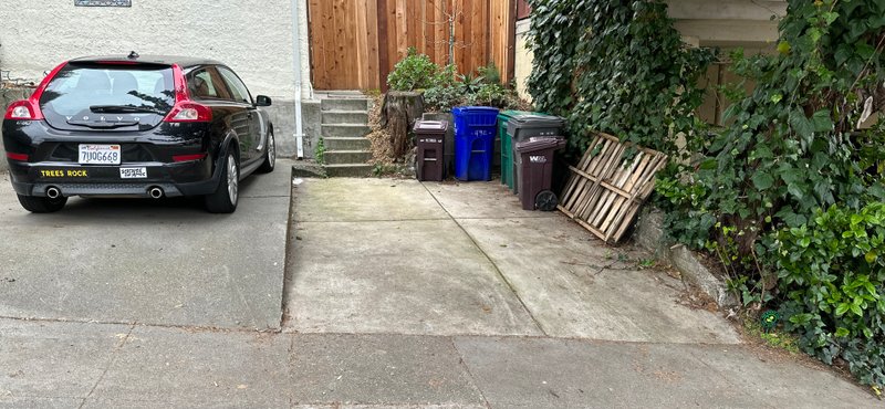Driveway in Oakland, California 1