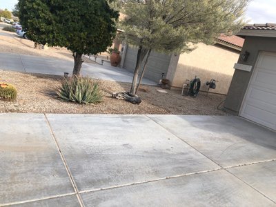 Small 10×20 Driveway in Maricopa, Arizona